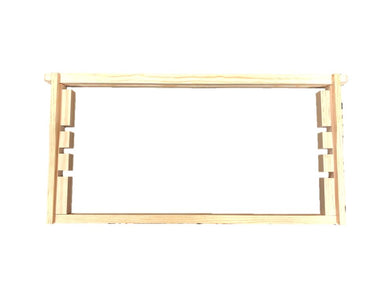 A specialized frame used in beekeeping to rear new queen bees.
