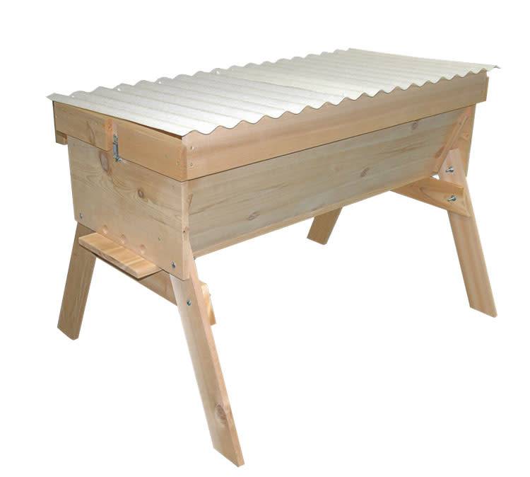 Unassembled Hive Set with Top Bar for Beekeeping Enthusiasts